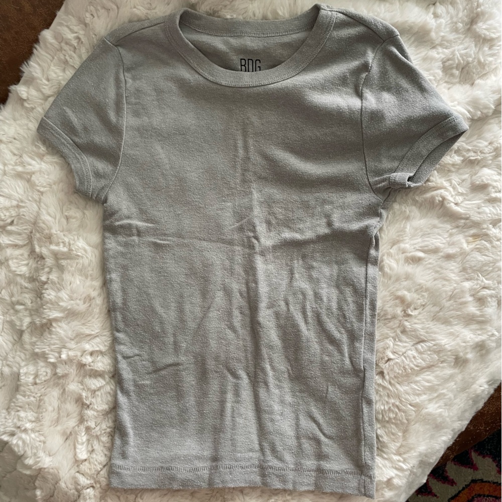 BDG Gray Short Sleeve T-Shirt